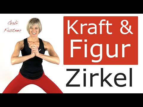 ⭕️ 30 min. Kraft-Figur Zirkel-Training | ohne Geräte