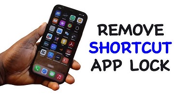 How to Remove Shortcut App Lock in iPhone