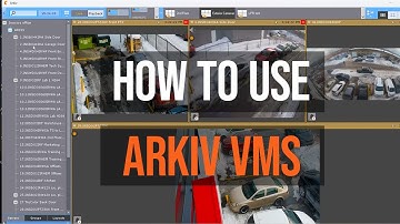 Arkiv Video Management Software (VMS) User Interface