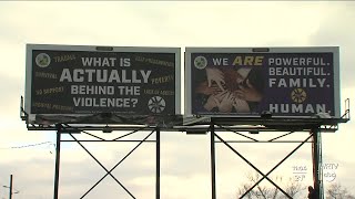 Anti-violence billboards coming down