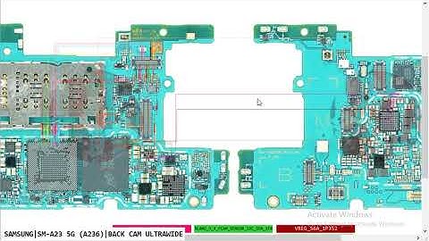 Samsung A23 5G SM A236 BACK CAMERA Notwarking Error Not Open Problem Hardware Solution