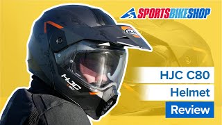 HJC C80 adventure flip-up motorcycle 