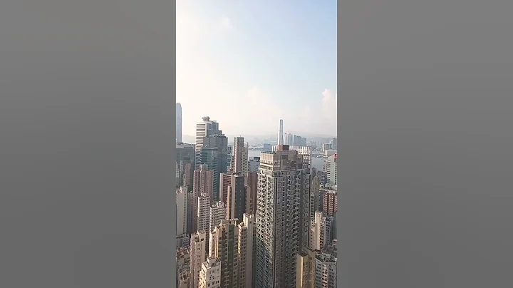 TRENDING VIEW 56F HOPEWELL CENTRE LIFT IN WANCHAI HK #asmr #satisfying #viral #shorts #beautiful