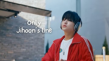 Every Treasure Title Tracks But Only Jihoon’s line 💎✨