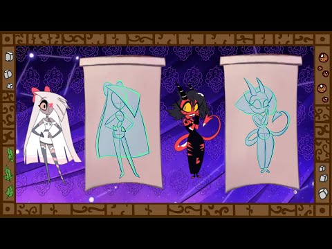 Гениальность дизайнов Vivziepop! Отель Хазбин и Адский босс утерли нос Диснею! Новая анимация.