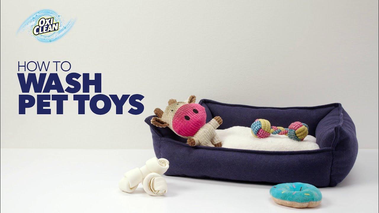How to Wash Dog and Pet Toys with OxiClean™ YouTube