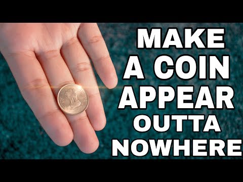 THE BEST Coin Appearing Magic Trick TUTORIAL!!!