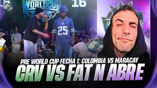 CRV PASA POR ENCIMA DE FAT N *1VS1: FAT N VS CRV: MARACAI VS COLOMBIA* #FMSWORLDCUP Fecha 1