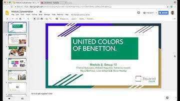 Final presentation - Google Squared Module 2