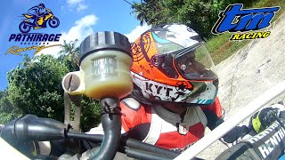 ලංකාවටම ඵකයි! 🇱🇰 | TM RACING SMX 450 | SUPERMOTO | ONBOARD | KANWAY AUTODROME
