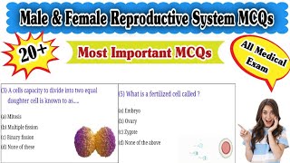 Male & Female Reproductive System MCQs screenshot 1