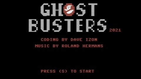 Commodore  C64 Ghostbusters 2021 WIP (2) Petscii