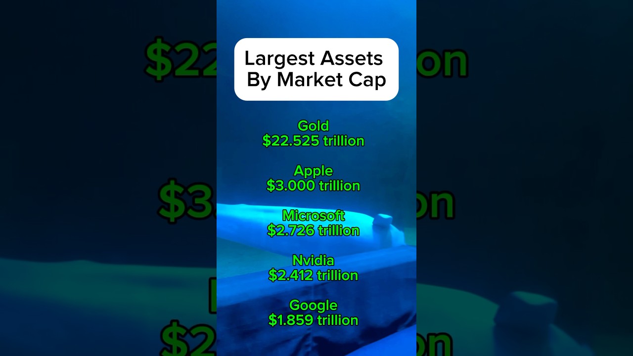 Largest Assets by Market Cap - After Market Correction