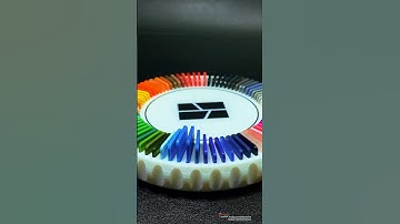 Filament Swatch Carousel: Color Smooth Rotation #filament #colors #rotation #bambulab