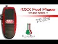 fOXX Foot Phaser Studio Model 7 REVIEW - (ENG.SUBS.) - YouTube