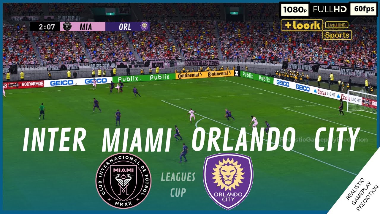 Orlando City x Inter Miami - Major League Soccer - Futebol Ao Vivo 