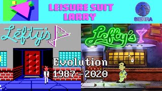 Evolution of Leisure Suit Larry (1987 - 2020) by Sierra On-Line - point and click adventure games