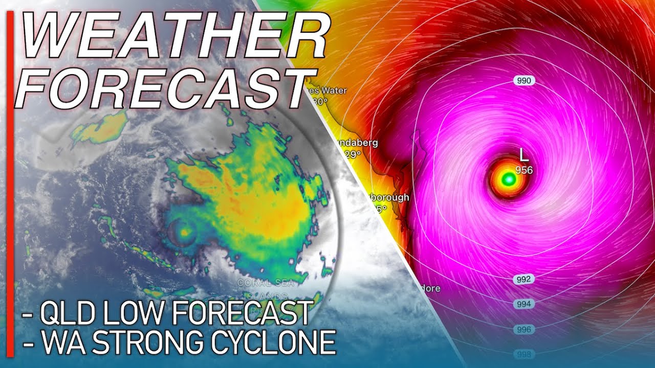A Strong Tropical Low is Rapidly Developing and Forecast to Become a ...