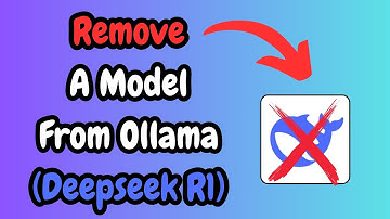 How to Remove a Model From Ollama On PC | Uninstall Deepseek AI (Tutorial)