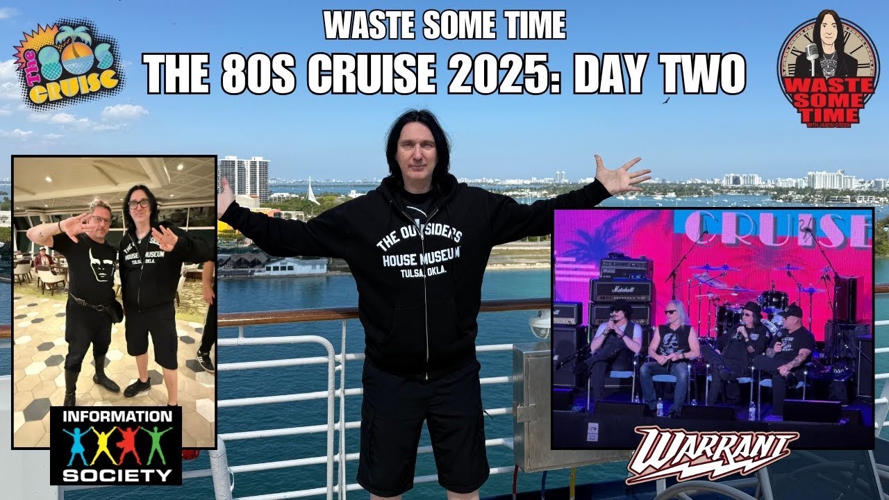 My Life on The Road, 80s Cruise Day 2 Warrant,  Information Society, Visiting Bahamas