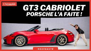 Découverte Porsche 911 Gt3 Sc La Gt3 Devient Cabriolet