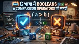11.1) C भाषा में Booleans और Comparison Operators को समझें Update