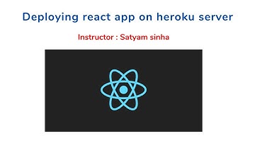 Deploying react application on heroku server with environmental variables || React JS tutorials
