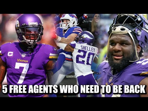 5 Free Agents the Minnesota Vikings NEED to Bring Back in 2023