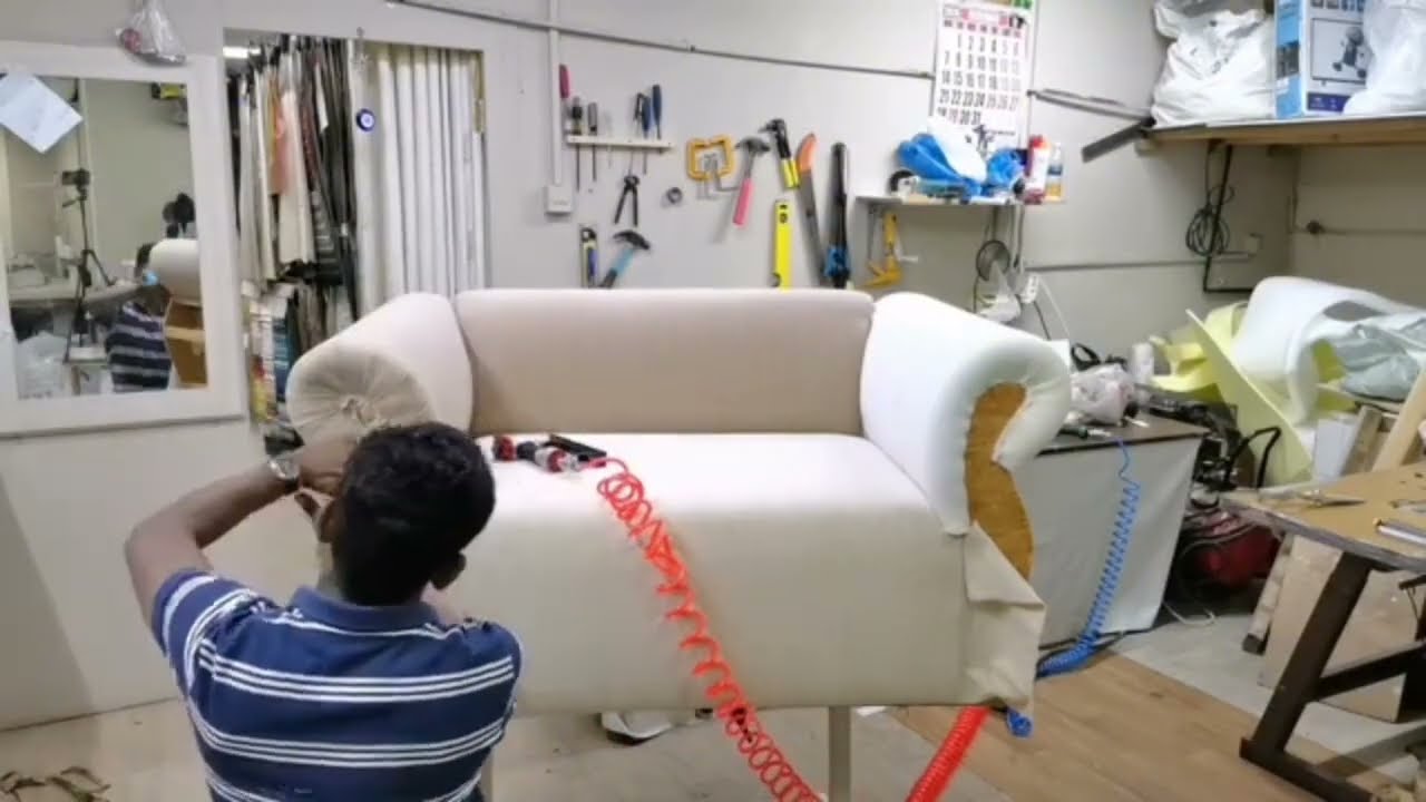 Old Sofa to Luxury Look | Complete Sofa Fabric Change