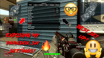 [BO2] EXPOSING MY PARADOX.SH SETTINGS! *NOT CLICKBAIT*