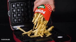 No.635 オーダーマスク　ハンバーガー　ポテト　ハンドメイド ハンバーガーとポテト入れ替えたら美味すぎた件 - YouTube
