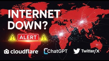 Cloudflare OUTAGE Shuts Down Internet: ChatGPT, X/Twitter, Spotify, NJ Transit, Canva All Down