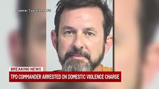 Tuscaloosa Police commander arrested on domestic violence charge