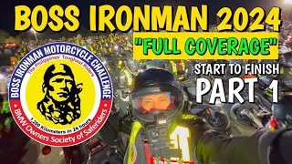 BOSS IRONMAN 2024 FULL STORY | START TO FINISH PART 1