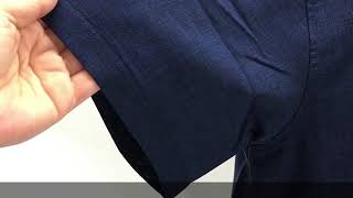 【GOLDJAPAN 大きいサイズ専門店】Aラインの半袖シャツワンピース 　3L-5L