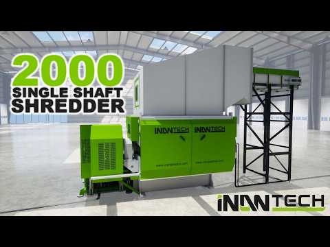 2000 Tek Şaftlı Shredder