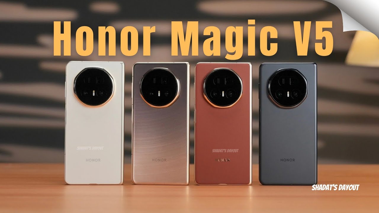 Honor Magic V5 IS Finally Here And It's A GAME CHANGER