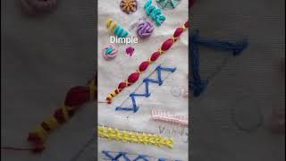 Student Dimple's creations of Advanced Embroidery 🪡🧵 Learn -Earn &Grow with me.