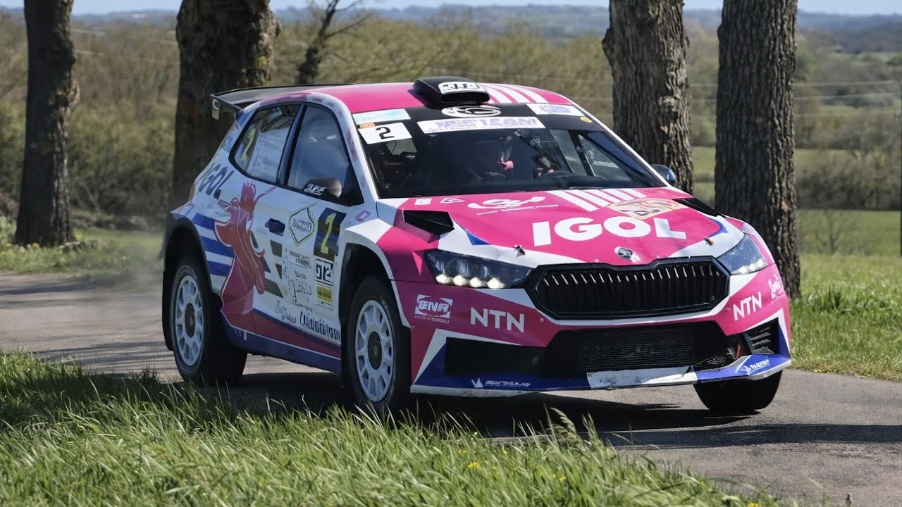 Close Call Rally Car Racing Day 2 Rally Terre Des Causses 2026 | Show & Close Calls | By Rally ...