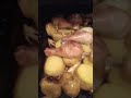 Даёшь жару 🔥🔥🔥#shortvideo #курица #курицавдуховке #запеканкавдуховке #картошка #готовимдома