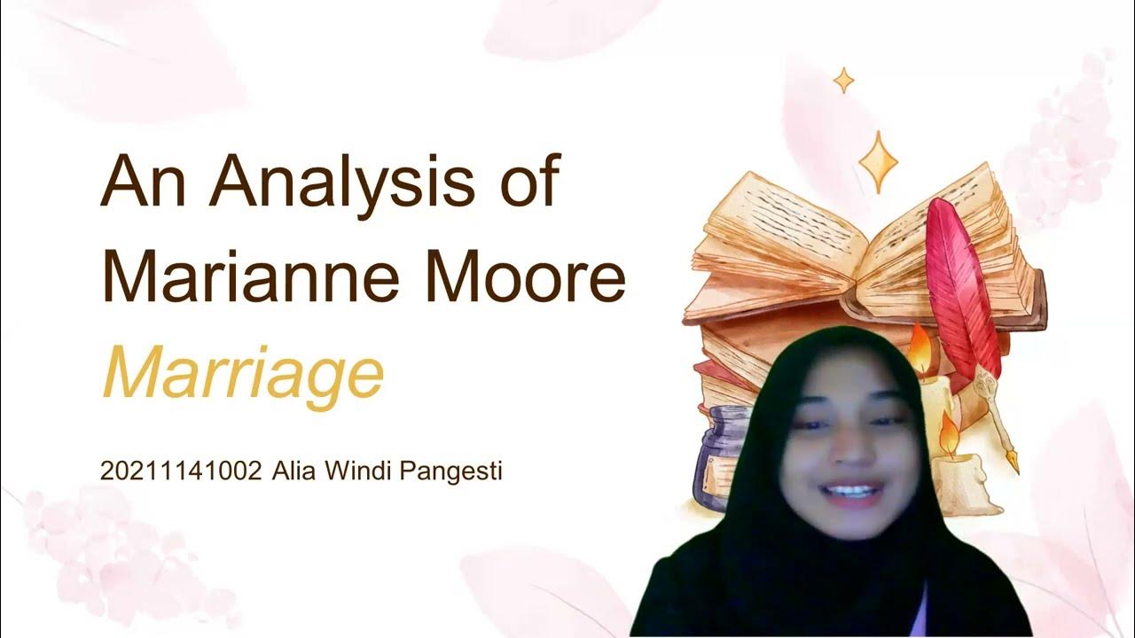 An Analysis of Marianne Moore Marriage YouTube