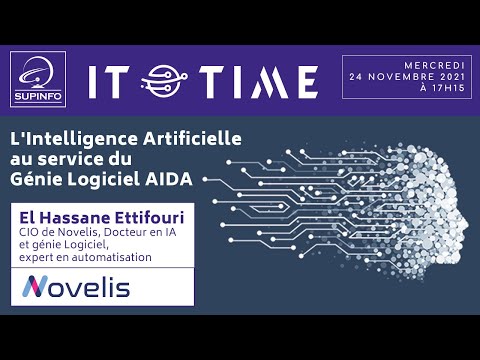 IT TIME - L'Intelligence Artificielle au service du Génie Logiciel AIDA | Conférence SUPINFO