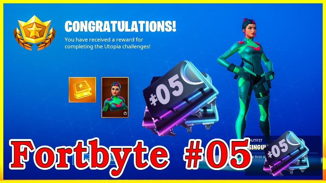 FORTNITE I FORTBYTE #05 Location - HAPPY HAMLET