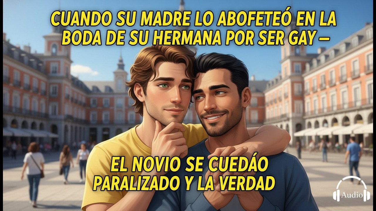 CUANDO SU MADRE LE ABOFETEÓ EN LA BODA DE SU HERMANA POR SER GAY — EL NOVIO SE QUEDÓ HELADO Y LA