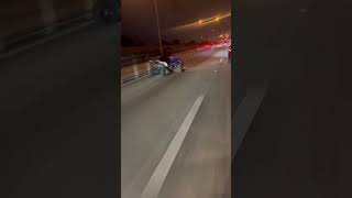 Madman on the highway in Miami