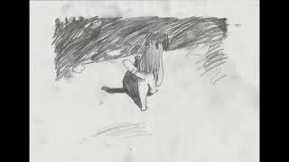 Second Study of unknown cat through rotoscoping