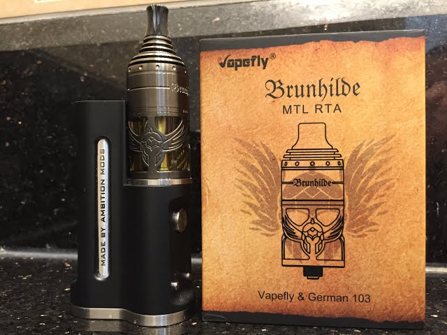 Vapefly Brunhilde MTL RTA. Full & detailed review