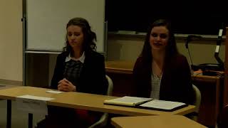 Wartburg Student Body Recorder Debate 2018