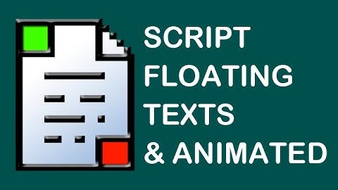 [IR-Script] floating text