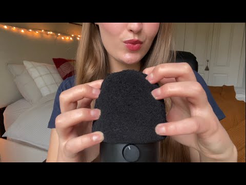 ASMR | Extreme Foam Mic Scratching *HIGH SENSITIVITY* (literally destroying the foam cover)